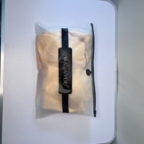 WANAYOU Women's Front Zip Sports Bra Nude Size Medium 3-pack - Picture 6 of 6